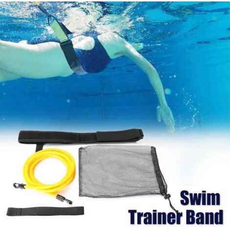 TEMPSA 4m Entraînement Ceinture Sécurité Attache Pour Saut à l\'élastique Natation Résistance