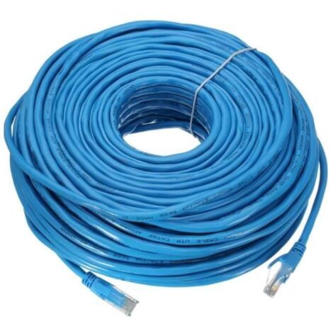 TEMPSA Câble Réseau 50M RJ45 CAT6 Ethernet LAN
