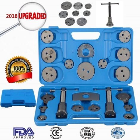 TEMPSA Coffret Set Repousse piston d étrier de frein Kit d outils 22 pièces