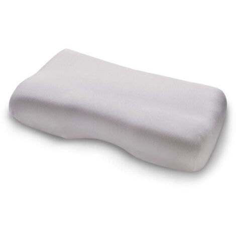 TEMPUR Federa per cuscino in jersey per cuscini Millennium/Original, cover con fascia elastica, platino