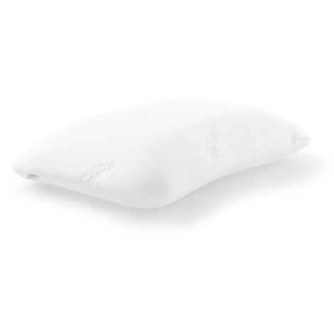 TEMPUR Symphony cuscino in memory foam, cuscino ergonomico di sostegno al collo per chi dorme sulla schiena e sul fianco, sensazione rigido, M (63 x 43 x 12.5 cm)