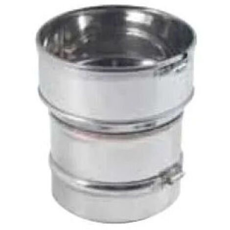 TEN 123121 conector de estufa de acero inoxidable D125mm y tubo flexible D125/131mm