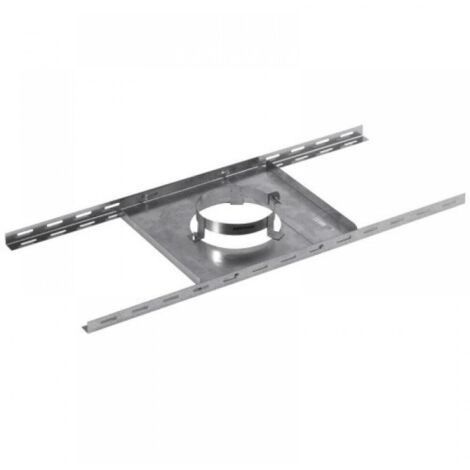 TEN – Gaine accordéon 45 cm – Diamètre 180 mm – En galva pour systèmes de chauffage au gaz et bois – Résistante aux températures élevées