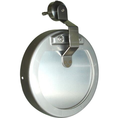 TEN – Régulateur de tirage 150-153 mm – Raccordement pour conduit en acier – Optimise le flux d'air pour chauffage et ventilation