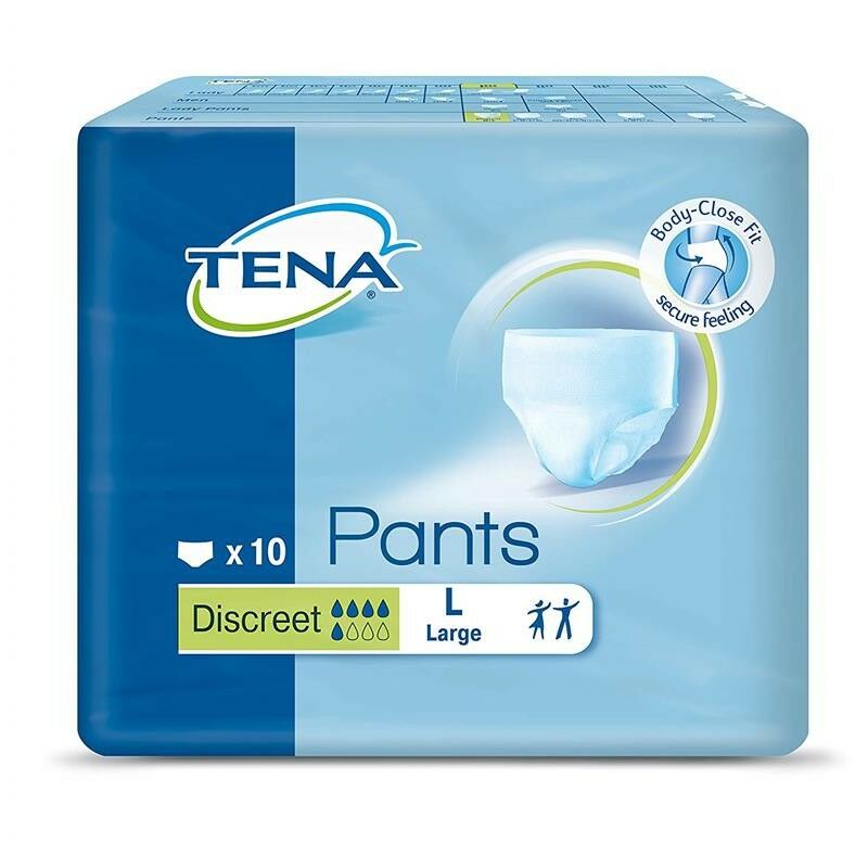 Image of Lady pants discreet taglia large in confezione da 7 pezzi - Tena