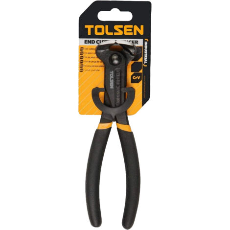 Tenaglia Da Falegname 230 Mm Nera Manico rivestito Cromo Vanadium tolsen