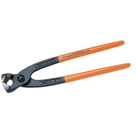 TENAGLIA PINZA TRONCHESE CEMENTISTI FERRAIOLI L.250mm PLASTIFICATA MUNDIAL