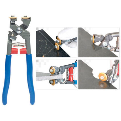 Tenaille Montolit 33W – coupe de grès jusqu'à 15 mm – roulettes en carbure de titane