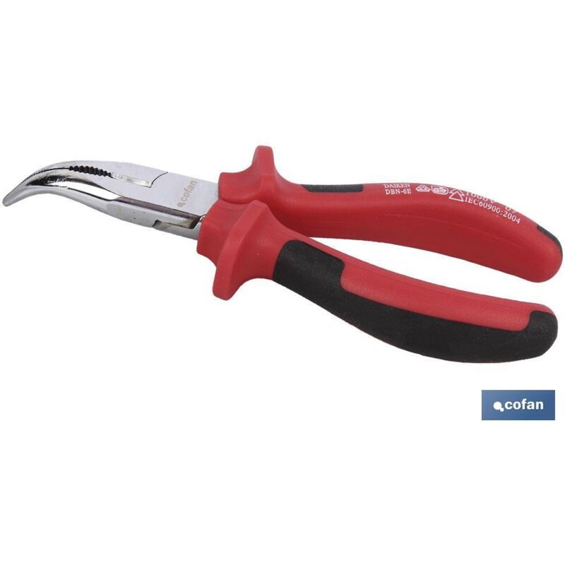 Cofan - Pinces téléphoniques Bouche incurvée 1000v 6(160mm)