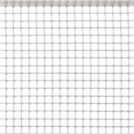 Tenax Rete Plastica Quadra Bianca 10X10 Cm 100