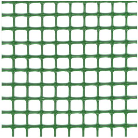 Tenax Rete Plastica Quadra Verde 10X10 Cm 100