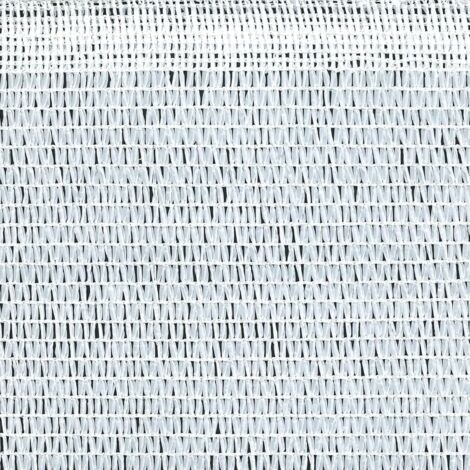 TENAX Rete Tessuta Schermante Frangivista Soleado in White, Bianco, 1,50x50 m, 1,50 x 50 m