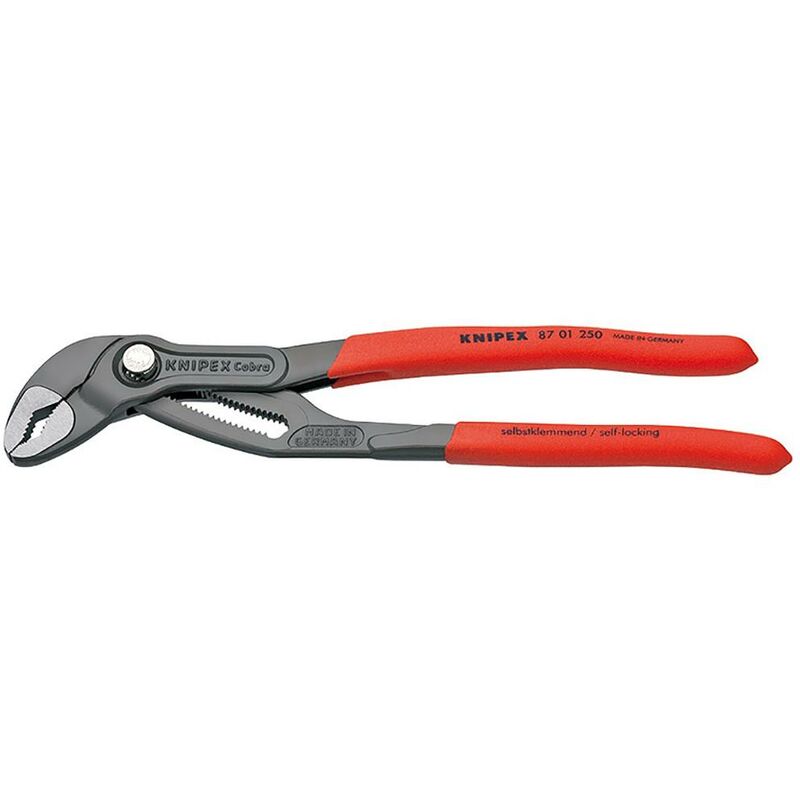 

Tenaza Fontaneria Ajustable Bomba Agua Automatico 250Mm Cobra Knipex 87 01 250