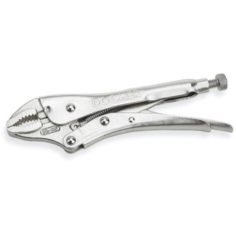 Tenaza grip bocas curvas con corte, CrMo, 250 mm  DOGHER 276-250