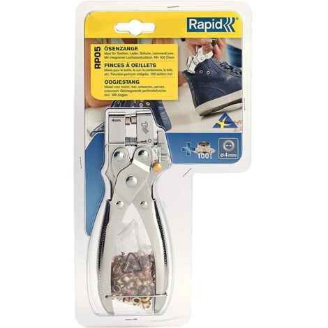 Tenaza ojales 4mm rapid