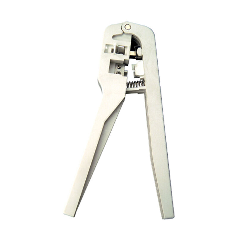 

tenazas para fijar conectores modulares 6p4c y 4p4c.