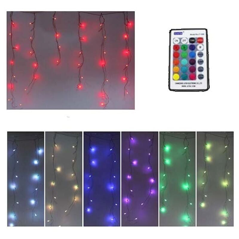Tenda 120 Led Multicolor Ip44