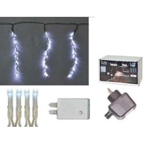 TENDA 288 LED BIANCO FREDDO PER ESTERNO CON GIOCO LUCI- - mt.5 + mt.6 x 1 - 36 fili - 1 pezzi