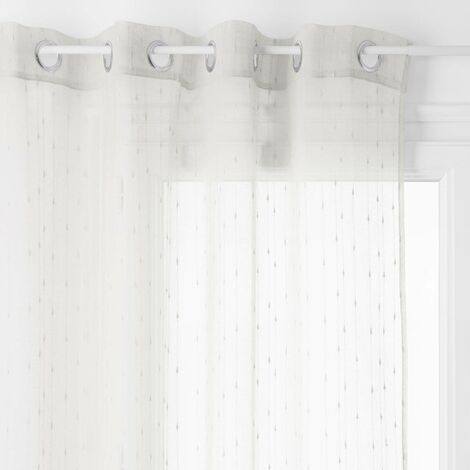 Tenda a rete Anissa bianco avorio 140x240cm - Atmosphera créateur d'intérieur