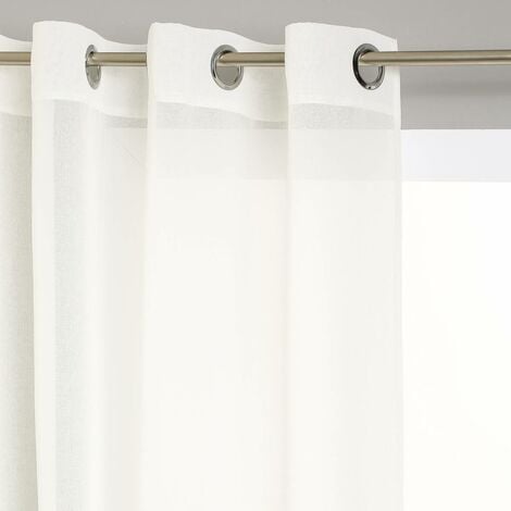Tenda a rete Etamine bianco avorio 140x240cm - Atmosphera créateur d'intérieur