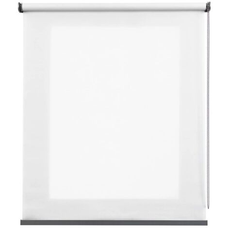 tenda a rullo da interno color neve, 120x180 cm