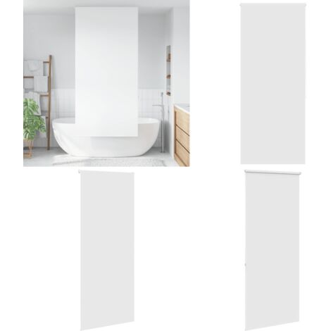 Tenda a Rullo Doccia 100x240 cm Larghezza Tessuto 96 cm - Tenda a rullo - Privacy doccia