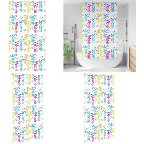 Tenda a Rullo Doccia 130x240 cm Larghezza Tessuto 126 cm - Tenda a rullo - Privacy doccia