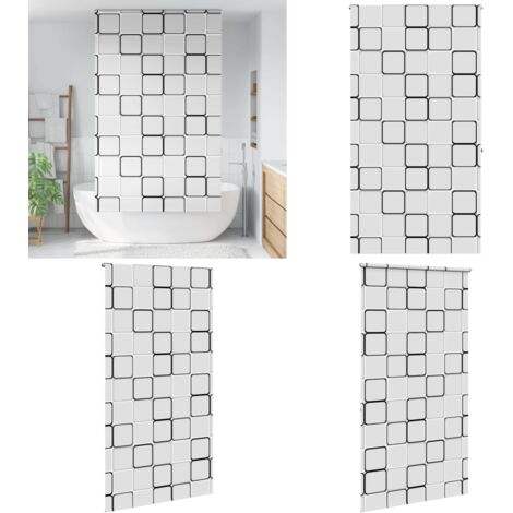 Tenda a Rullo Doccia 140x240 cm Larghezza Tessuto 136 cm - Tenda a rullo - Privacy doccia