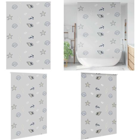 Tenda a Rullo Doccia 150x240 cm Larghezza Tessuto 146 cm - Tenda a rullo - Privacy doccia