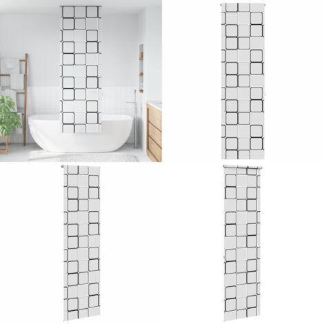 Tenda a Rullo Doccia 60x240 cm Larghezza Tessuto 56 cm - Tenda a rullo - Privacy doccia