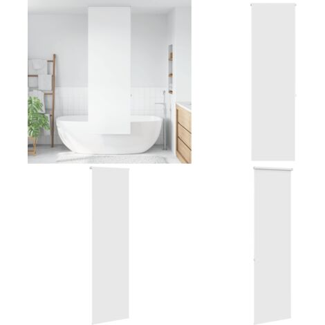 Tenda a Rullo Doccia 70x240 cm Larghezza Tessuto 66 cm - Tenda a rullo - Privacy doccia