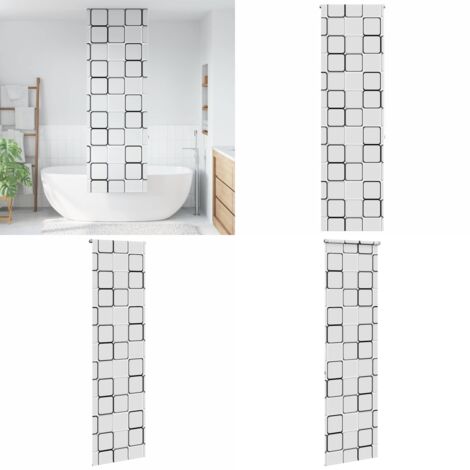 Tenda a Rullo Doccia 80x240 cm Larghezza Tessuto 76 cm - Tenda a rullo - Privacy doccia
