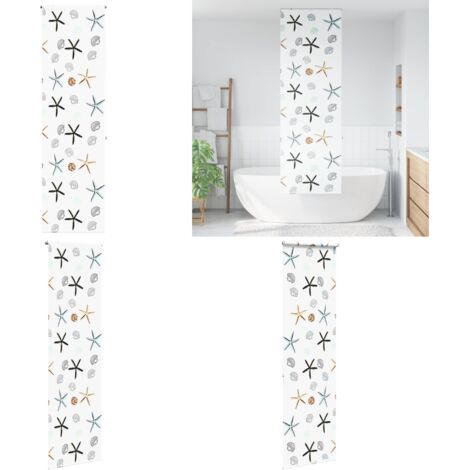 Tenda a Rullo Doccia 80x240 cm Larghezza Tessuto 76 cm - Tenda a rullo - Privacy doccia