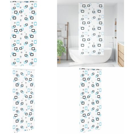 Tenda a Rullo Doccia con Cassonetto 110x240cm Larghezza Tessuto - Tenda a rullo - Privacy doccia