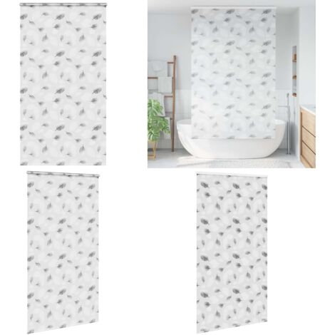 Tenda a Rullo Doccia con Cassonetto 130x240cm Larghezza Tessuto - Tenda a rullo - Privacy doccia
