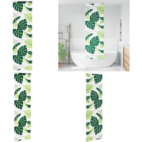 Tenda a Rullo Doccia con Cassonetto 70x240 cm Larghezza Tessuto - Tenda a rullo - Privacy doccia