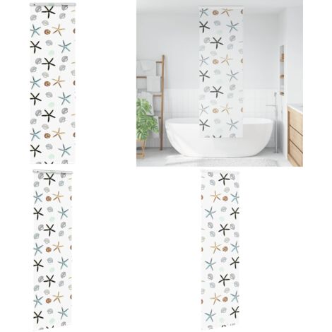 Tenda a Rullo Doccia con Cassonetto 70x240 cm Larghezza Tessuto - Tenda a rullo - Privacy doccia