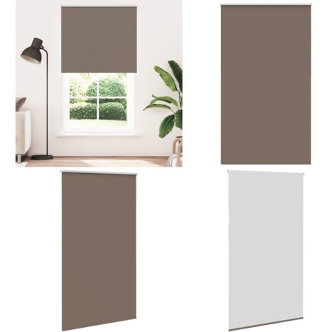 Tenda a Rullo Oscurante 125x230 cm Larghezza Tessuto 121,6 cm - Privacy - Controllo della luce