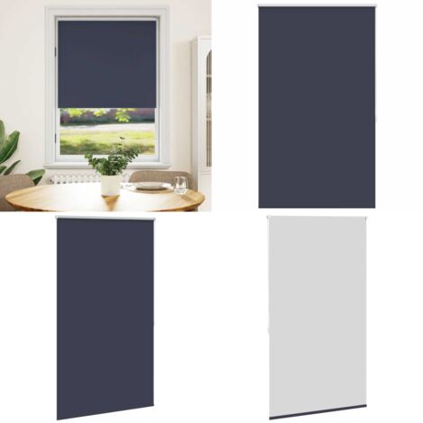 Tenda a rullo oscurante 84,4x175 cm Tessuto Larghezza 80 cm blu marino - Tenda oscurante - Tenda a parete