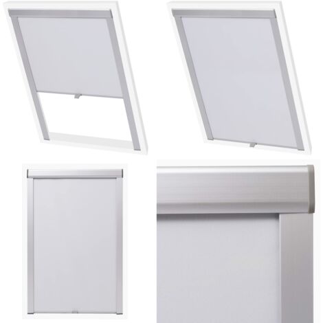 Tenda oscurante Duo, VELUX Originale per M04, M34 Grigio con guida grigia