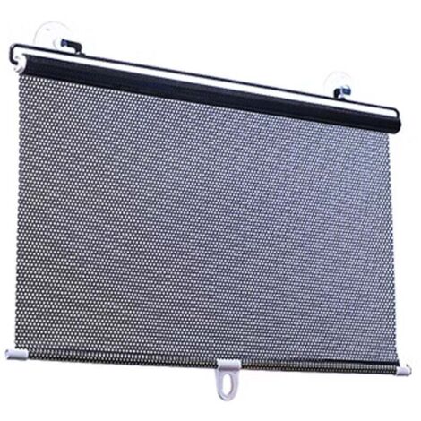 Tenda a rullo oscurante senza fori, tenda a rullo retrattile con ventosa, tende oscuranti per finestre auto/ufficio, 50x125 cm Lefou