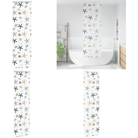 Tenda a Rullo per Doccia Cassonetto 60x240 cm Larghezza Tessuto - Tenda a rullo - Tenda doccia con cassetta