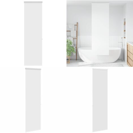 Tenda a Rullo per Doccia Cassonetto 60x240 cm Larghezza Tessuto - Tenda a rullo - Tenda doccia con cassetta
