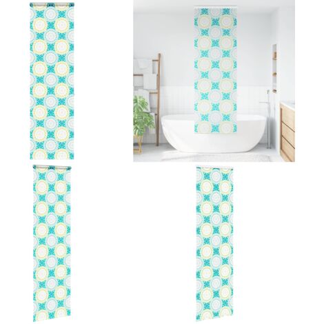 Tenda a Rullo per Doccia Cassonetto 80x240 cm Larghezza Tessuto - Tenda a rullo - Tenda doccia con cassetta