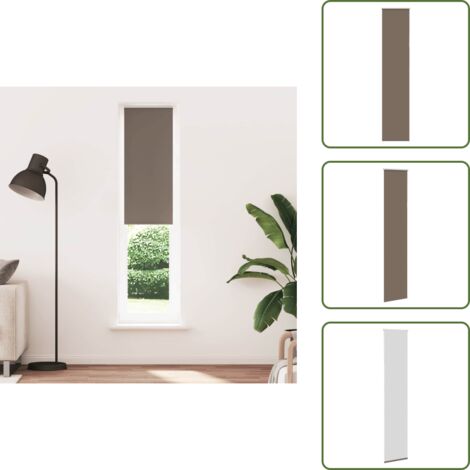 Tenda a rullo per finestra - vidaXL Tenda a Rullo Oscurante 50x230 cm Larghezza Tessuto 45,7 cm - Tenda a rullo per casa