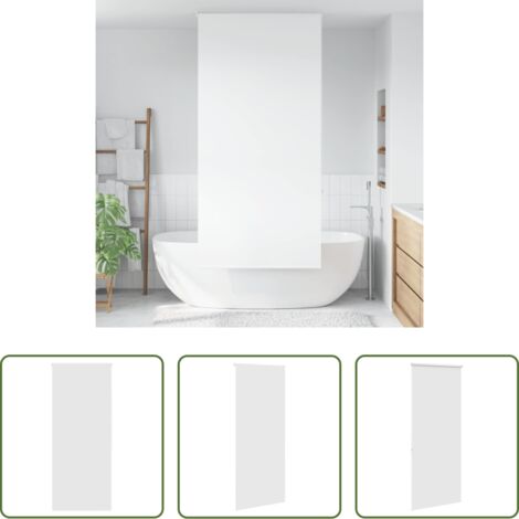 Tenda a rullo -  Tenda a Rullo Doccia 100x240 cm Larghezza Tessuto 96 cm