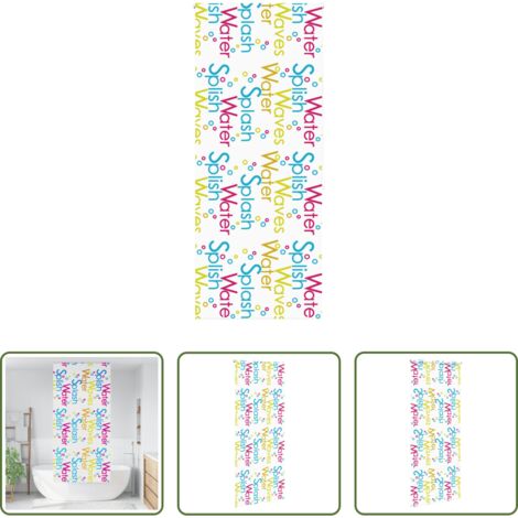 Tenda a rullo -  Tenda a Rullo Doccia 110x240 cm Larghezza Tessuto 106 cm