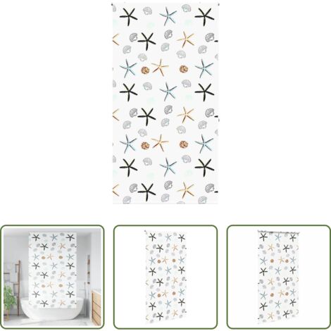 Tenda a rullo -  Tenda a Rullo Doccia 120x240 cm Larghezza Tessuto 116 cm