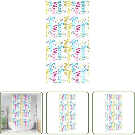 Tenda a rullo -  Tenda a Rullo Doccia 140x240 cm Larghezza Tessuto 136 cm