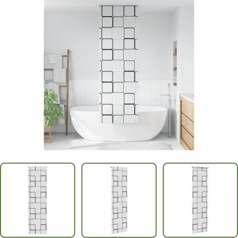 Tenda a rullo -  Tenda a Rullo Doccia 60x240 cm Larghezza Tessuto 56 cm